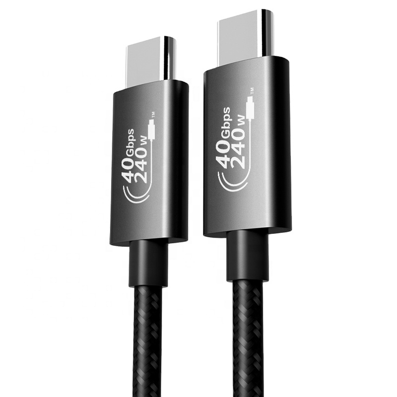 Fast Charge USB4 Cable 240W 40Gbps 5K@60Hz USB C