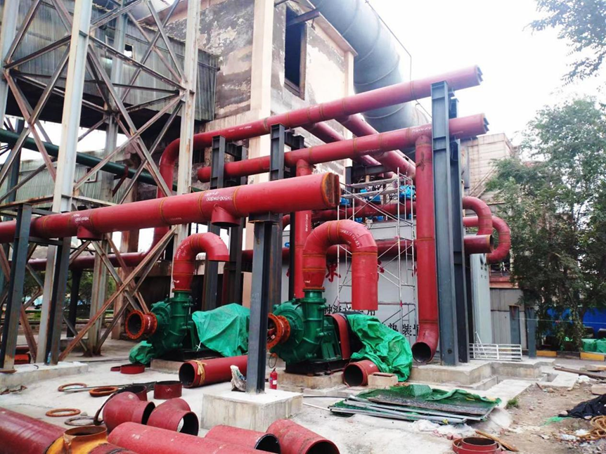 奥福集团全力推进冲渣水项目建设 奥福集团全力推进冲渣水项目建设