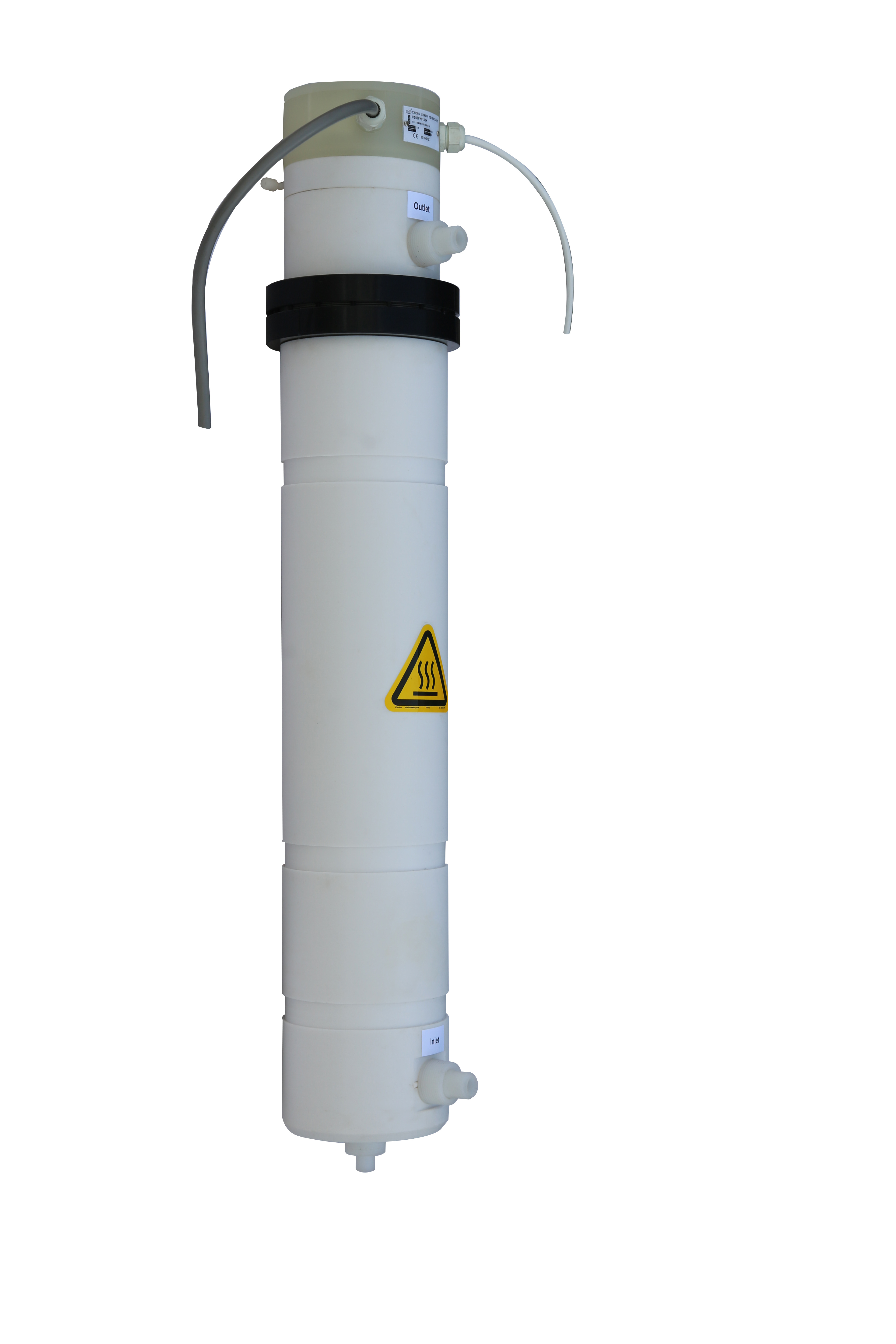 PFA Fluid inline Chemical Heaters