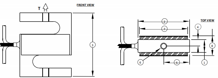 SSM-or-SSM2系列 普通S型力传感器  