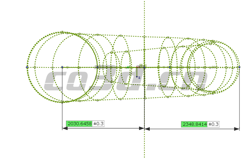 Three-dimensional inspection of turbine volute