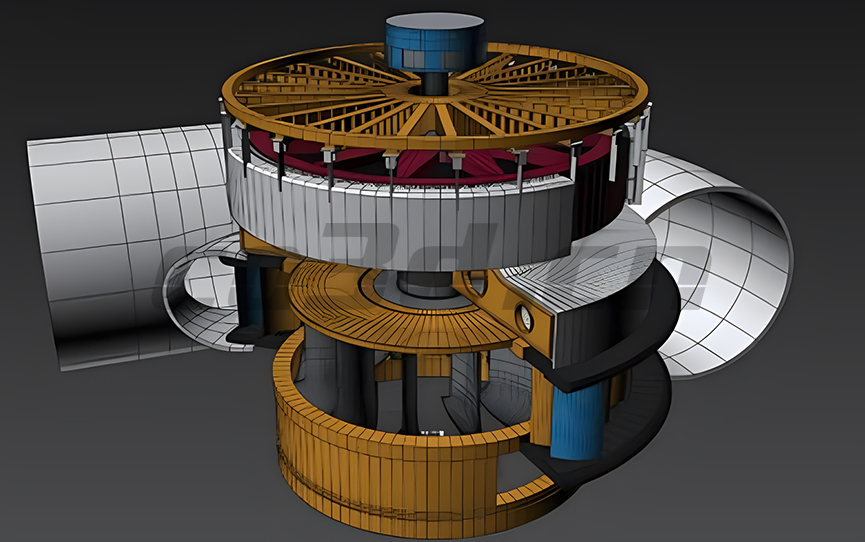 Three-dimensional inspection of turbine volute