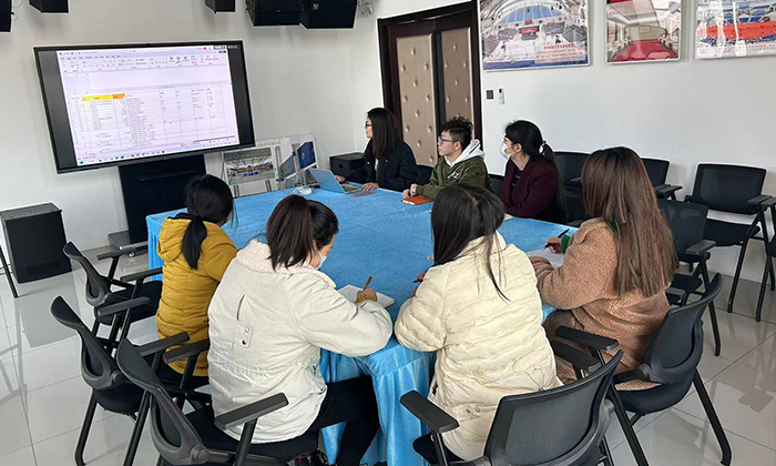 外贸部茶话会