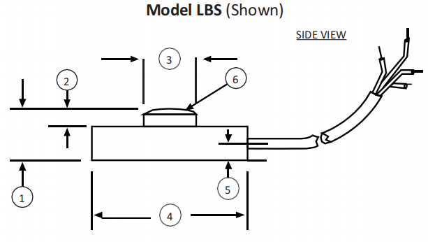LBS系列 单压力传感器（矮型薄饼式）