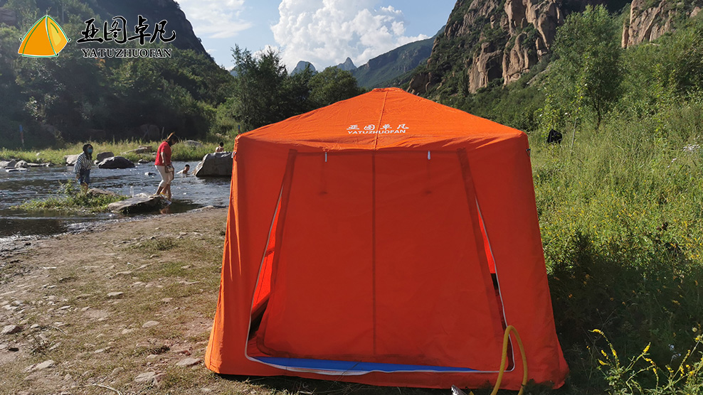 旅游充气帐篷案例