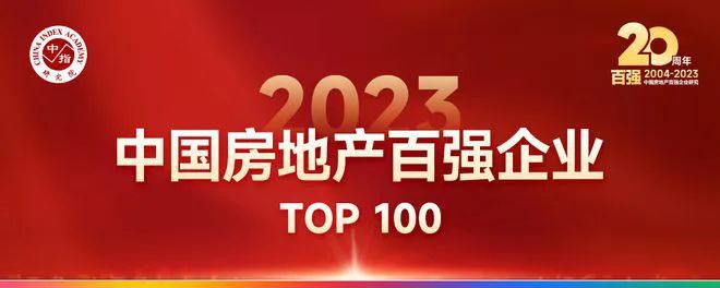 2023中国房地产百强发布 永同昌地产板块连续三年实力蝉联