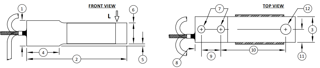 SSB系列 剪切式力傳感器 (大量程 )