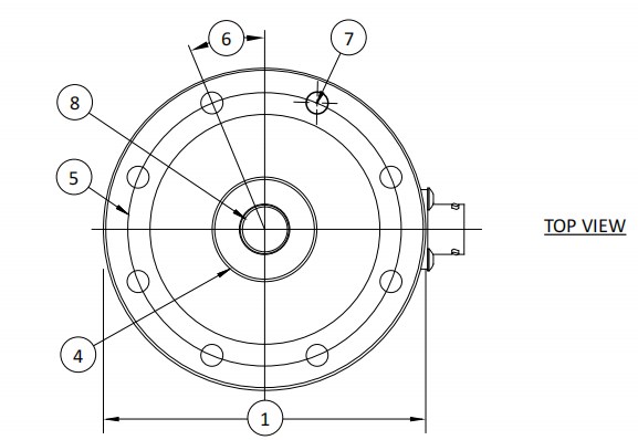 1000系列 小量程輪輻式力傳感器 （疲勞級(jí)）