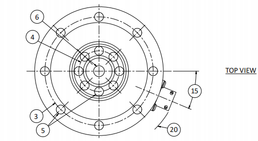 1700系列 法兰轮辐式力传感器