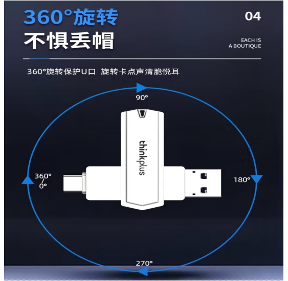 联想TPCU301 PLUS金属3.0 手机U盘