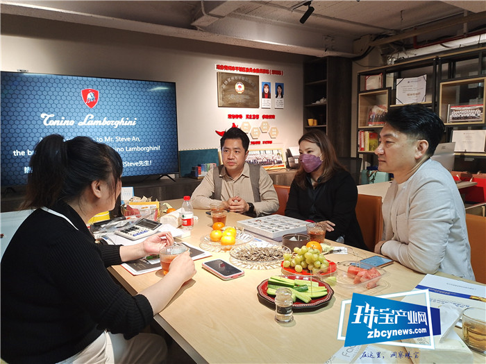 托尼洛.兰博基尼首席品牌官刘冲考察深圳珠宝产业 托尼洛.兰博基尼首席品牌官刘冲考察深圳珠宝产业
