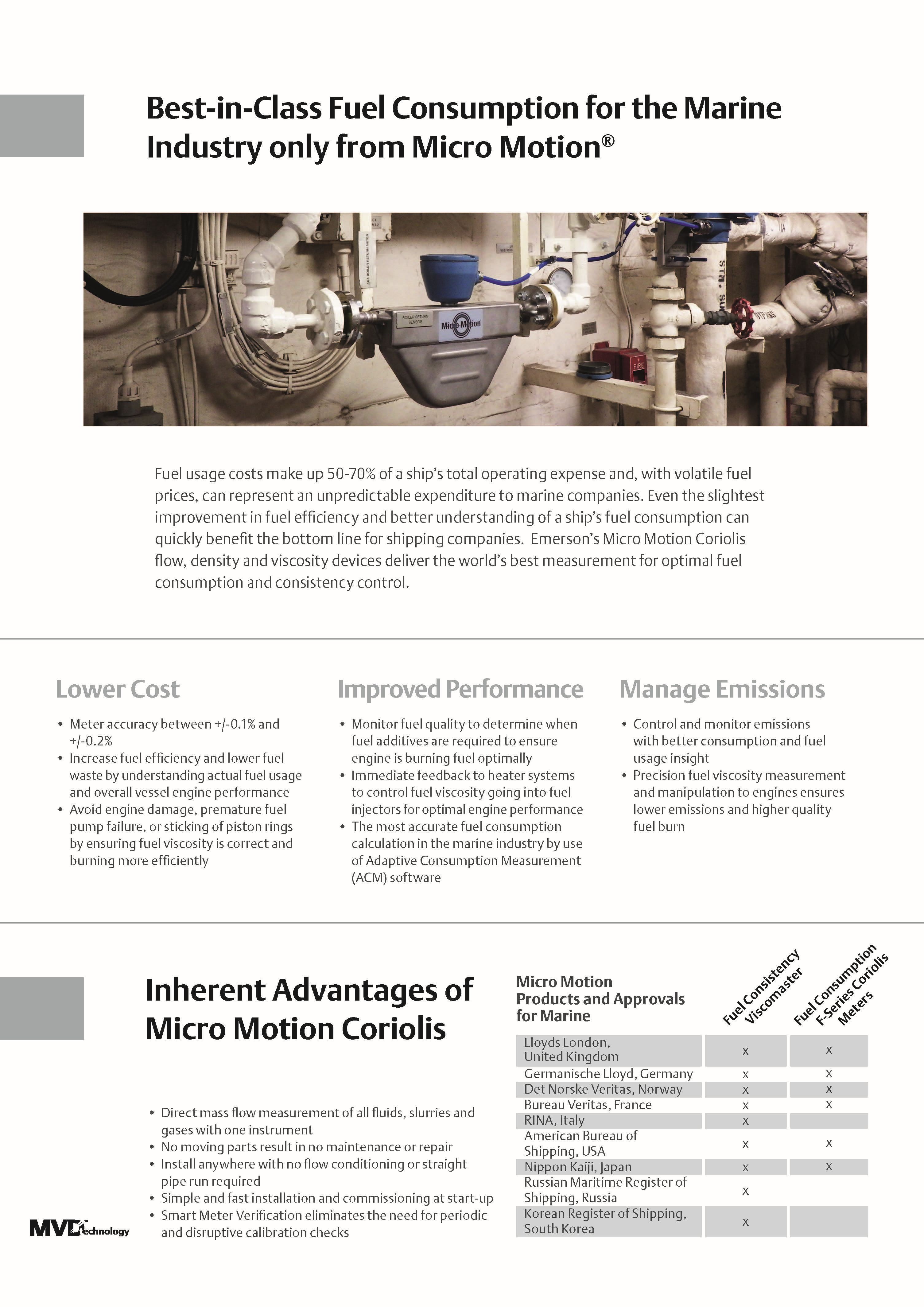 Marine Fuel Consumption Measurement