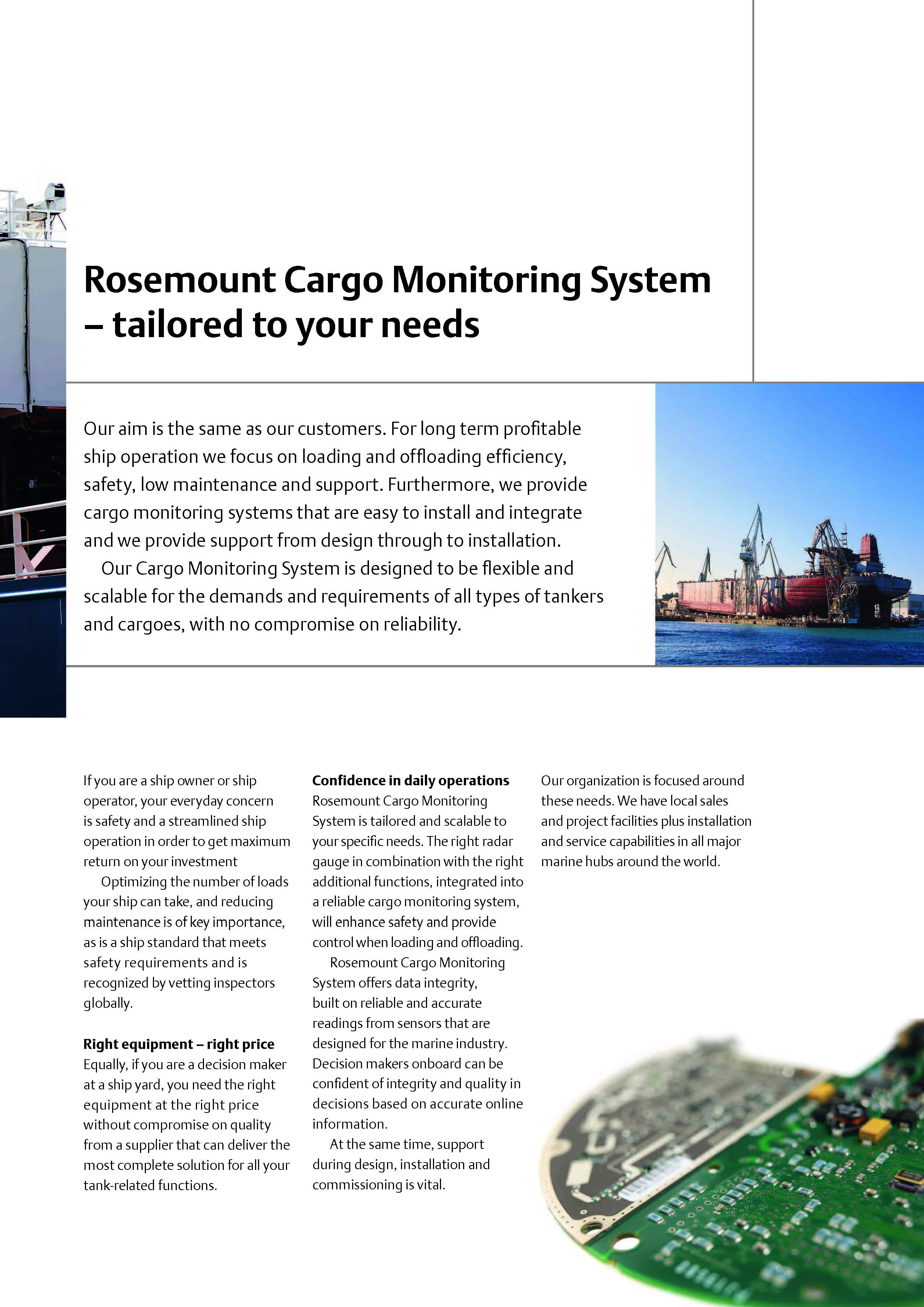 Rosemount Cargo Monitoring System