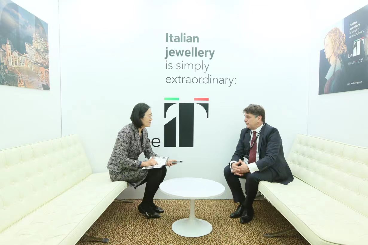“中国香港和中国内地市场对意大利珠宝品牌发展至关重要” 访意大利对外贸易协会中国内地和香港及蒙古国首席代表Gianpaolo Bruno先生 “中国香港和中国内地市场对意大利珠宝品牌发展至关重要” 访意大利对外贸易协会中国内地和香港及蒙古国首席代表Gianpaolo Bruno先生