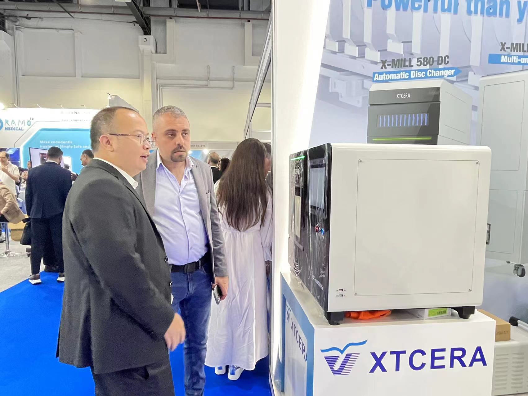 XTCERA showcases cutting-edge dental technology at AEEDC Dubai exhibition