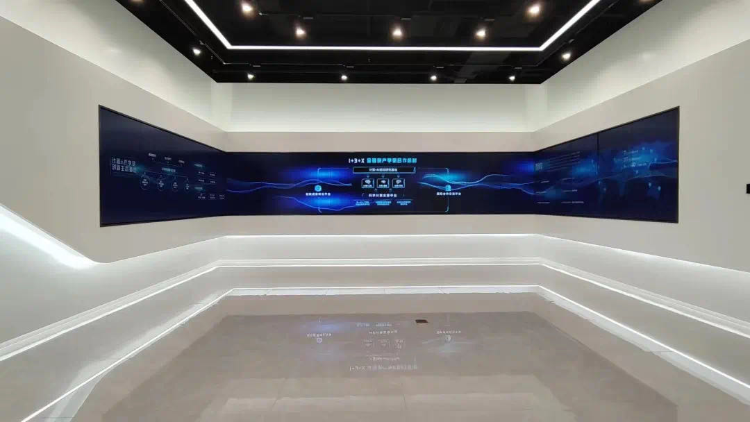 上海浙大高等研究院智慧展厅智能显示屏解决方案