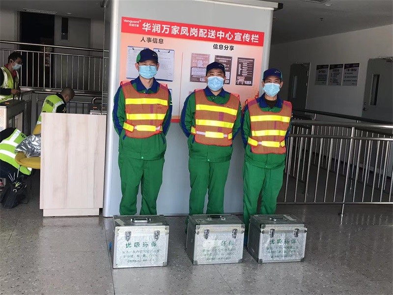 華潤萬家生活超市東莞有限公司物流配送中心 室內(nèi)空氣治理項目