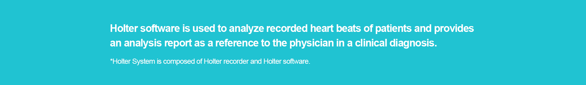 Holter Software