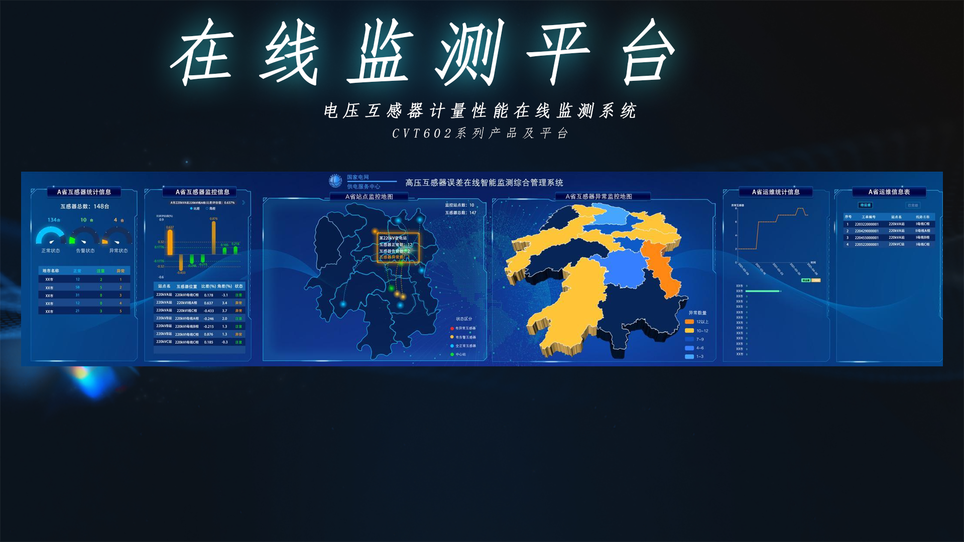 在線監測平臺