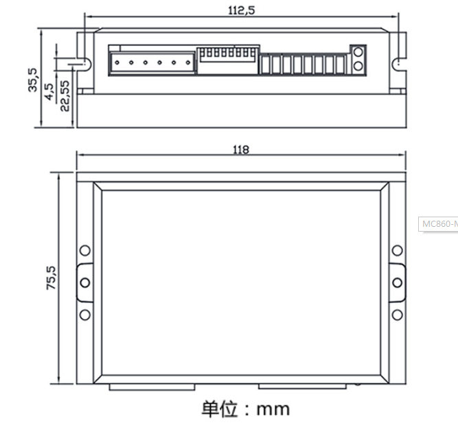 MC556-2 步进驱动器mini