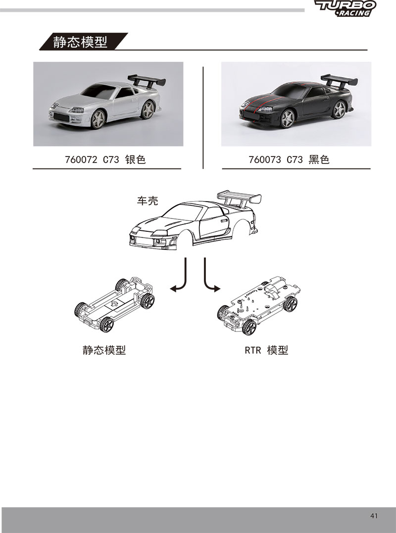 C71/C72/C73/C74-平跑车说明书