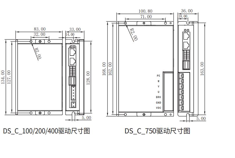 DS-C大型低压直流伺服驱动