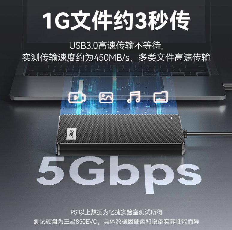 忆捷 CE10  USB3.0 移动硬盘盒