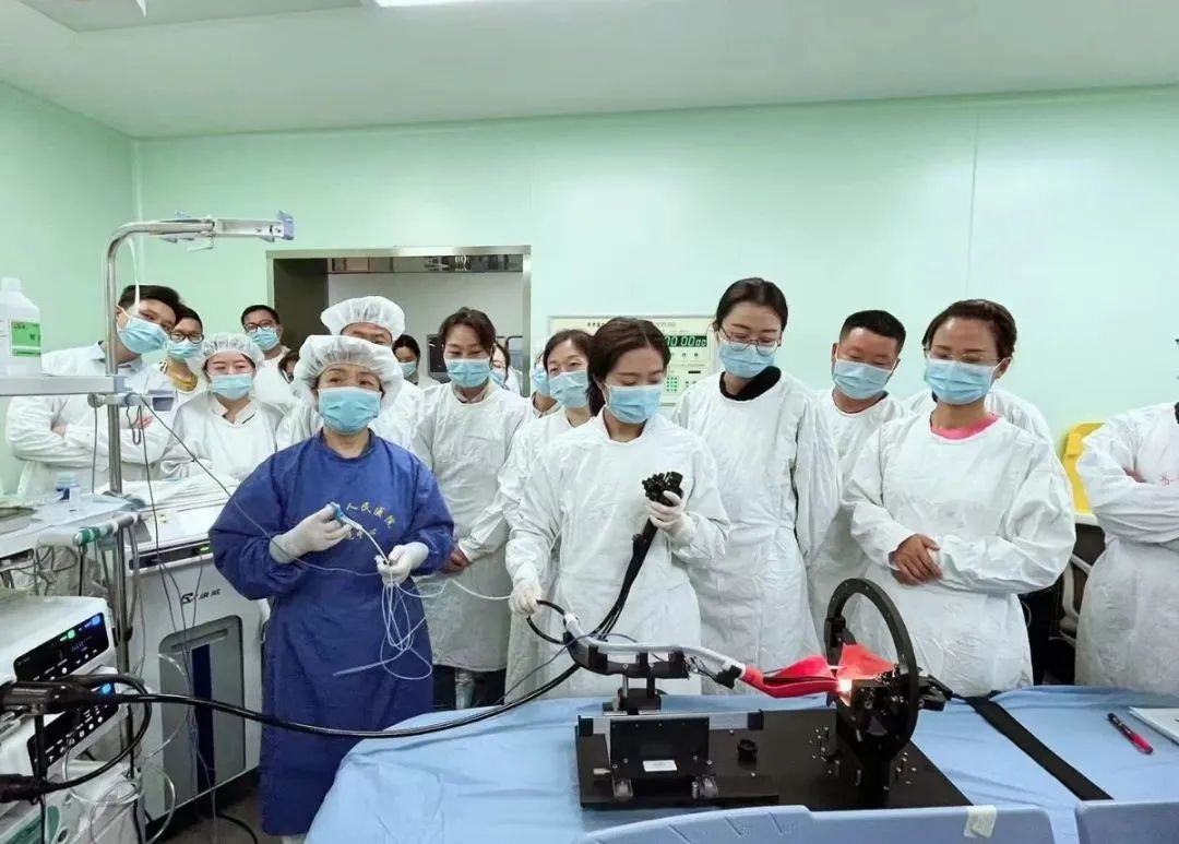 第四期基层内镜氩气高频电刀治疗技术学习班在省人民举办