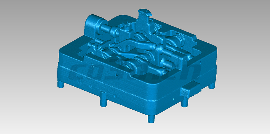 3D scanning of sand castings