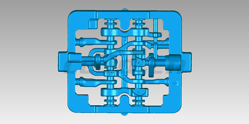 3D scanning of sand castings