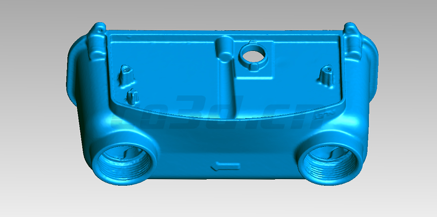 3D inspection of stove casting shell