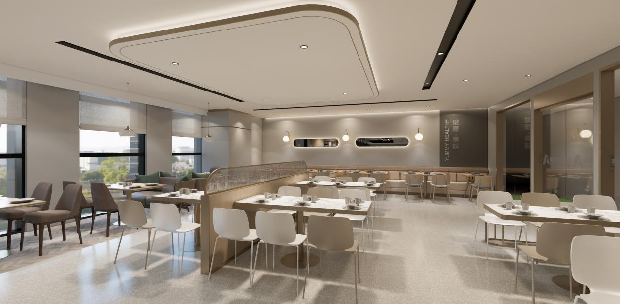 2023商业观察：“写字楼食堂”员工餐厅空间设计助力楼宇经济