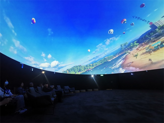 Wincomn Participated in the Construction of Ball Screen Cinema in Tianding Lake International Touris