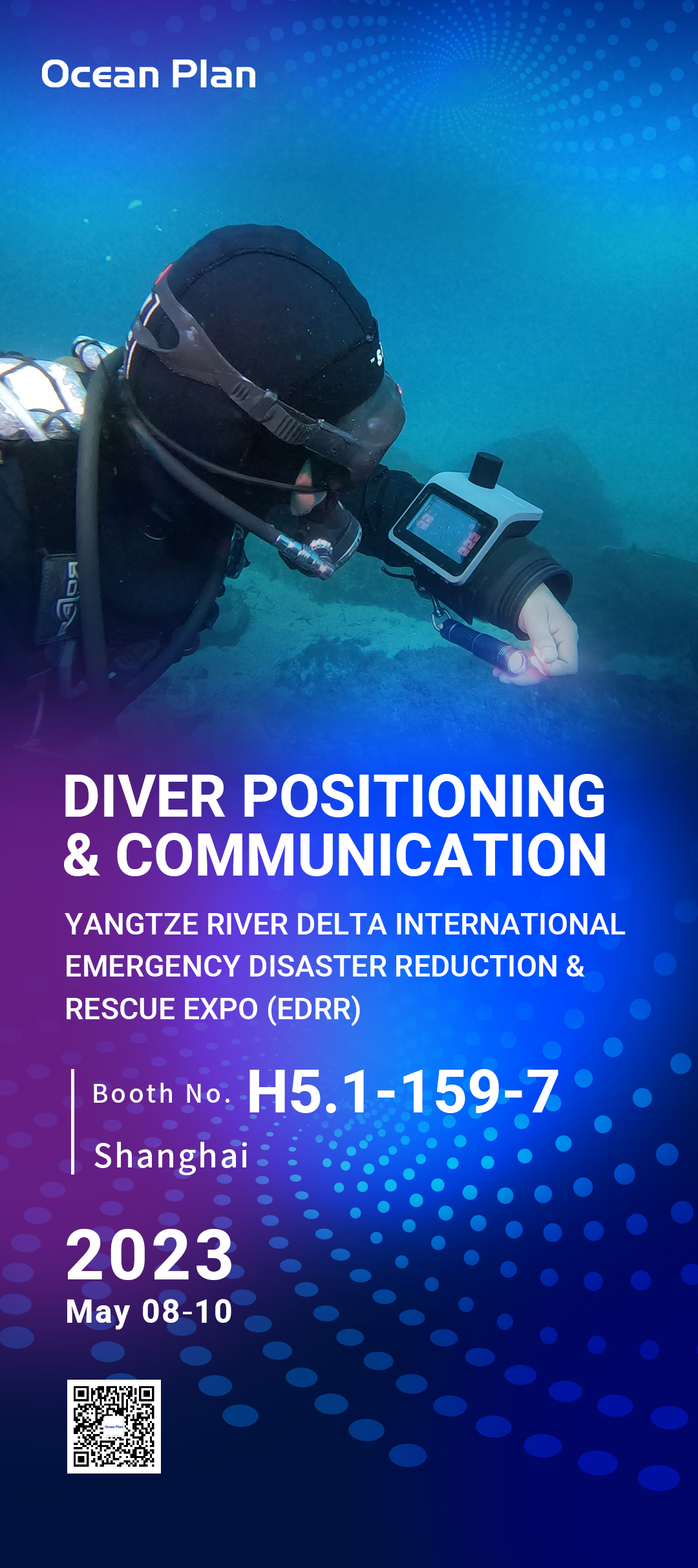 Diver positioning and diver communication system EDRR