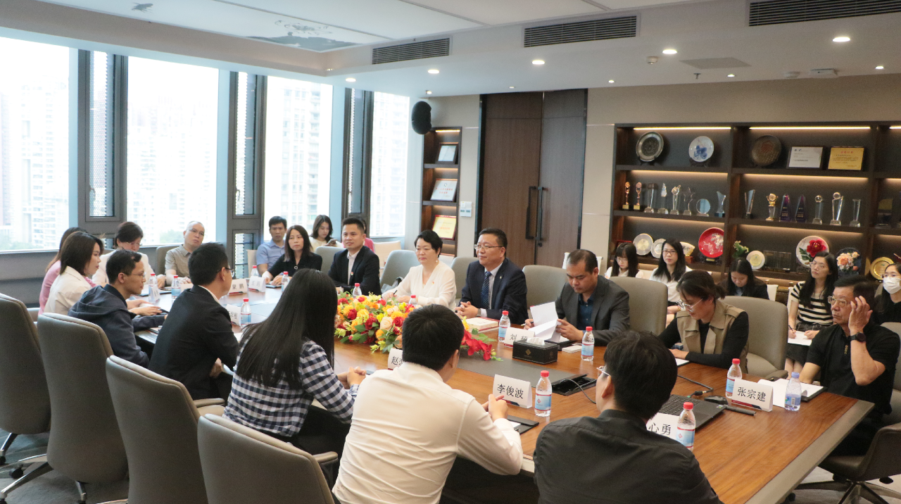 光明区司法局副局长黄金台一行莅临卓建总所参观交流