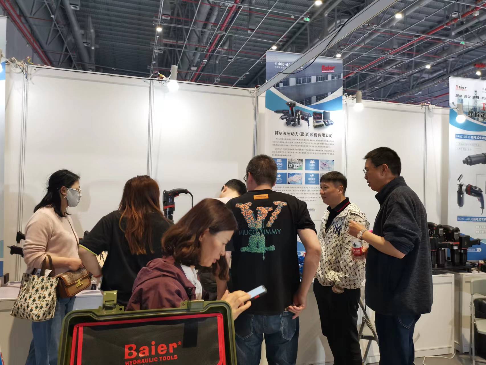 Perfect ending! Baier Power Exhibits at the 2023 Shanghai Hardware Fair