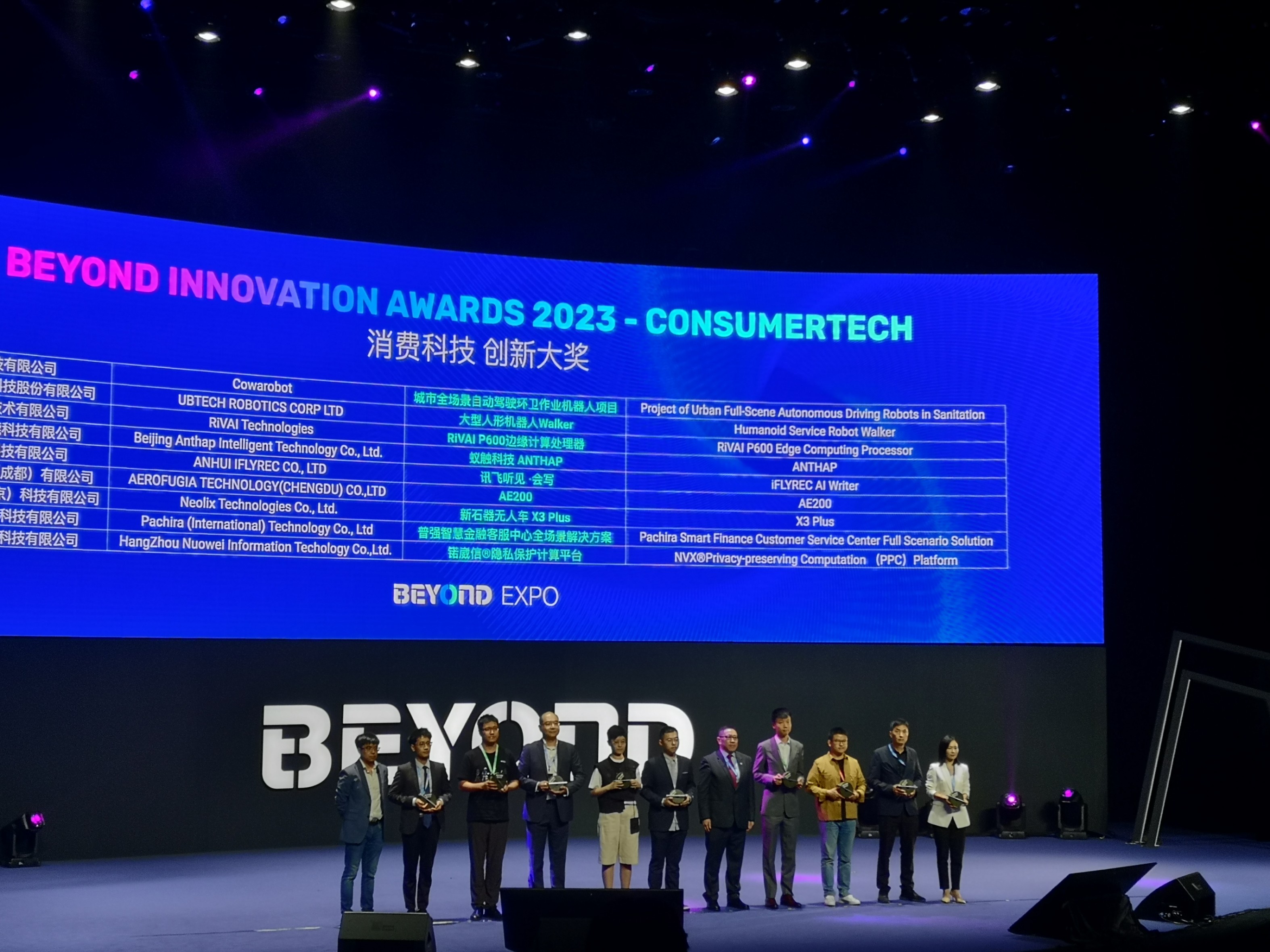 【BEYOND国际创新科技博览会】-普强荣获BEYOND AWARDS 消费科技创新大奖