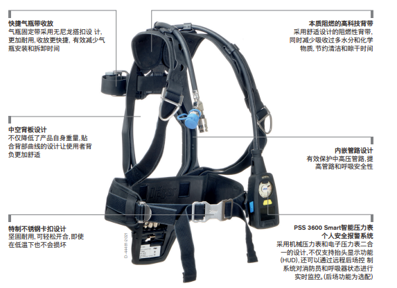 PSS 3600 Smart 正压式消防空气呼吸器