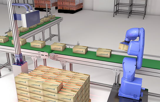 Robot loading and unloading continuous power, accelerate the process of industrial automation