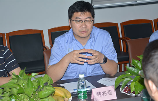 Mr. Han and his delegation from AVic Optronics visited Fuwei Intelligence for cooperation research