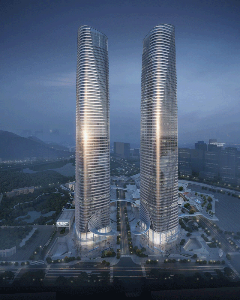 356米共74层！龙岗又一地标建筑来了，明年4月建成，在这个片区