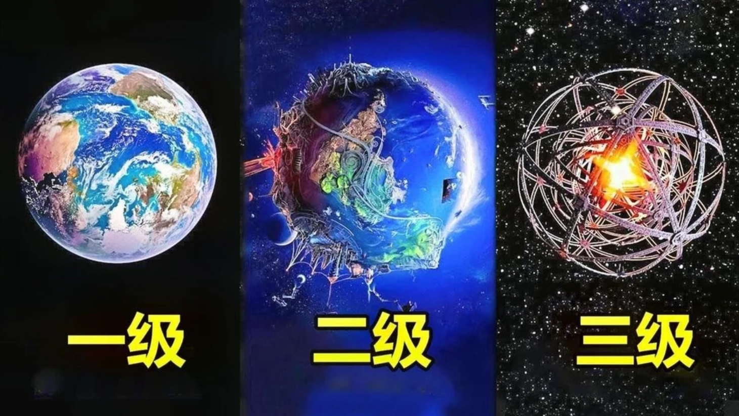 宇宙二级文明有多发达？列举四大科技变化，和现在完全不同