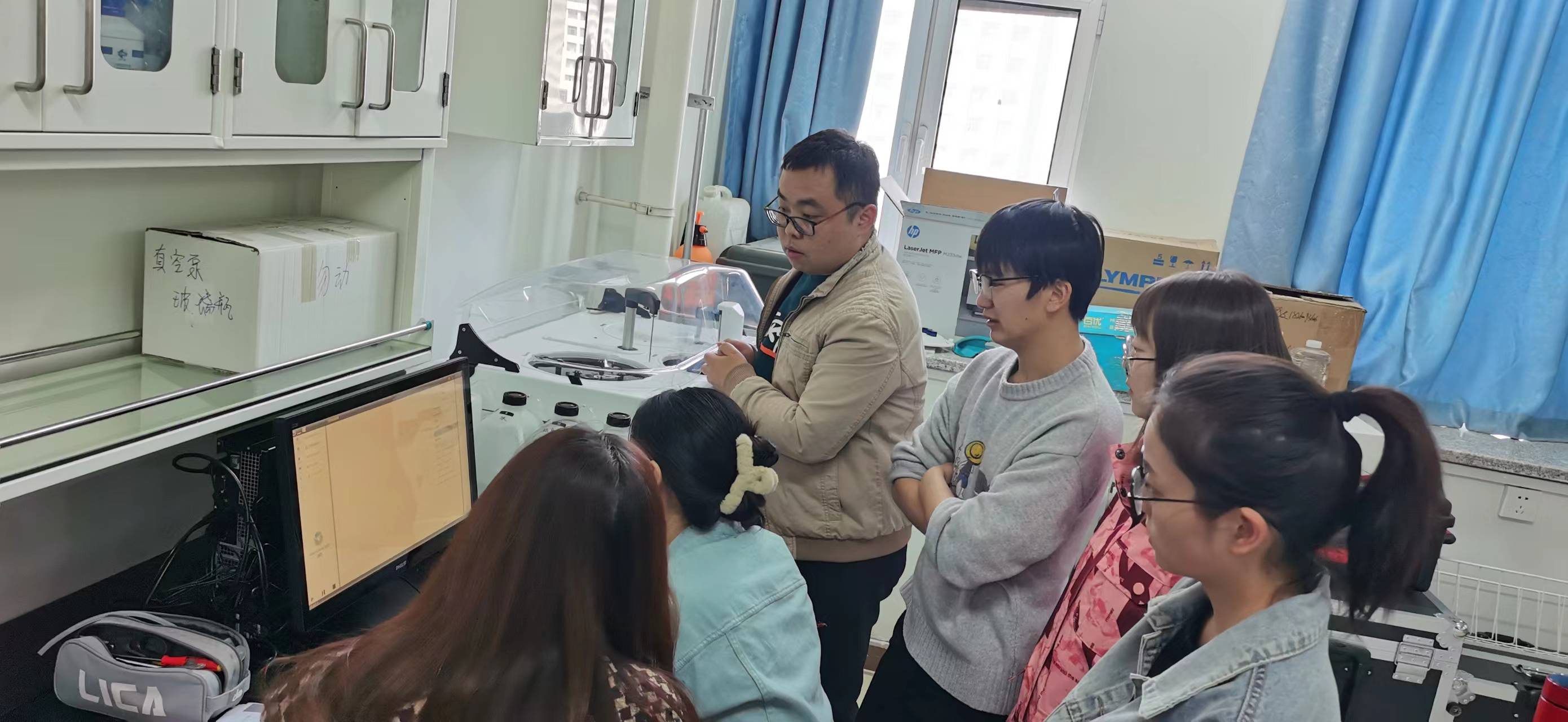 宁夏大学生态环境学院 Smartchem450 安装培训