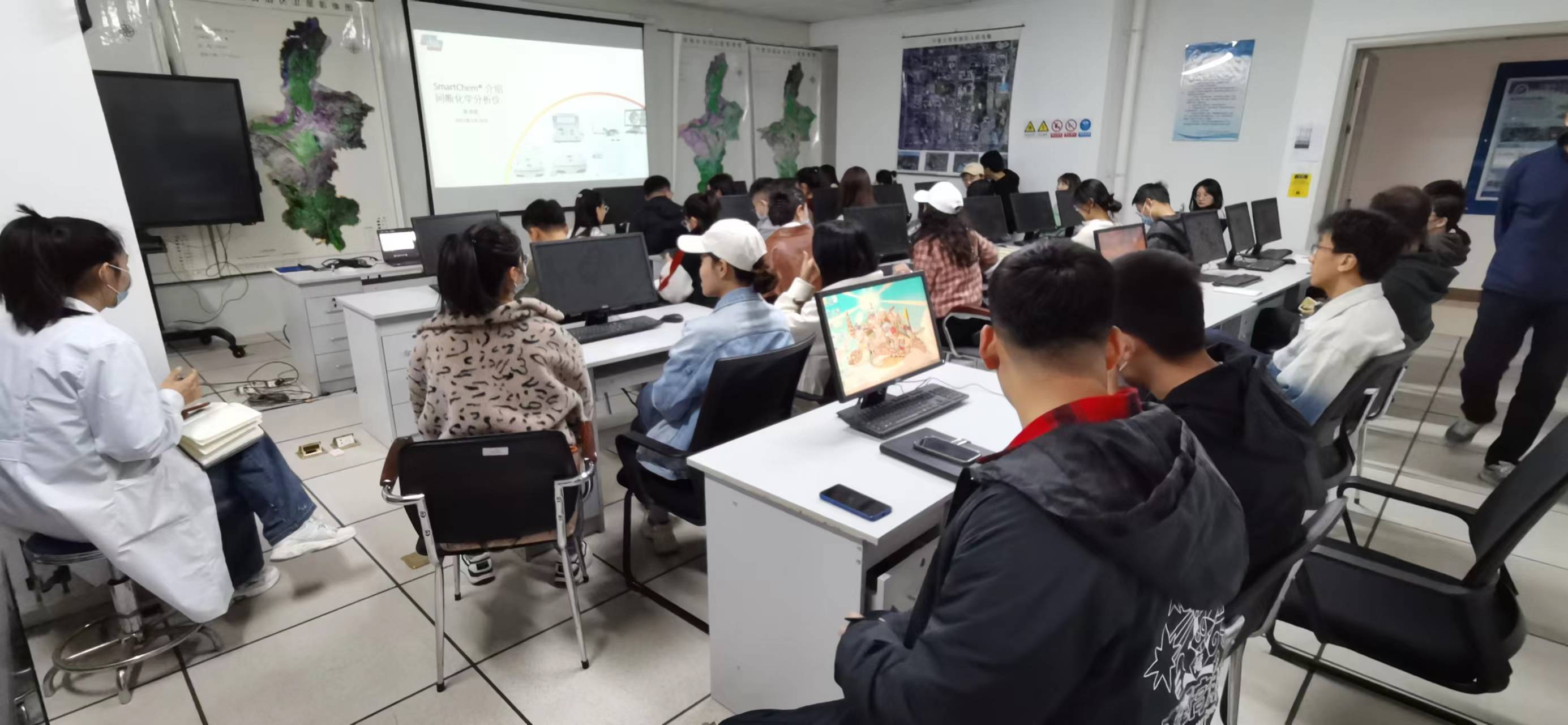 宁夏大学生态环境学院 Smartchem450 安装培训