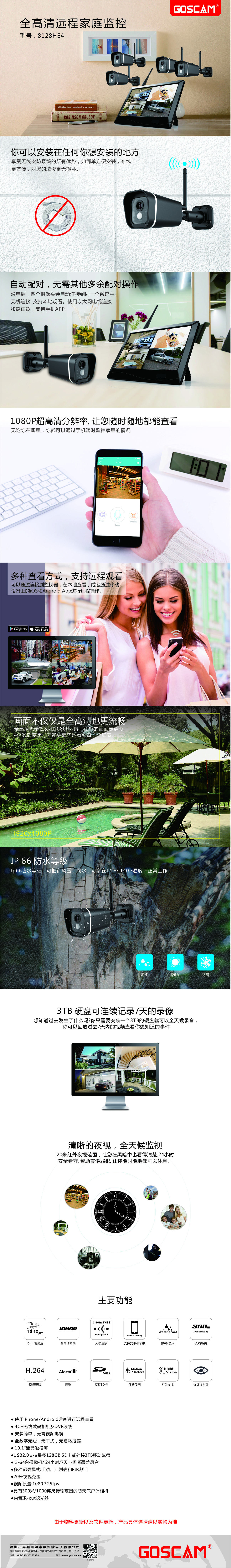 8128HE4 无线套装