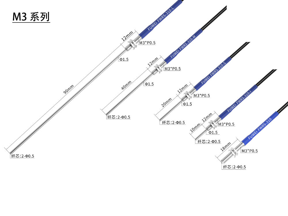 通用型-漫反射光纤