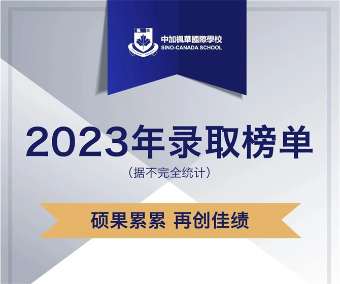 2023年度录取|枫华本届毕业生全球院校录取再攀高峰，TOP50名校offer占比达60%