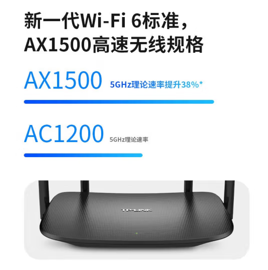 TP-TL-XDR1520 WIFI6-1500M四线千兆