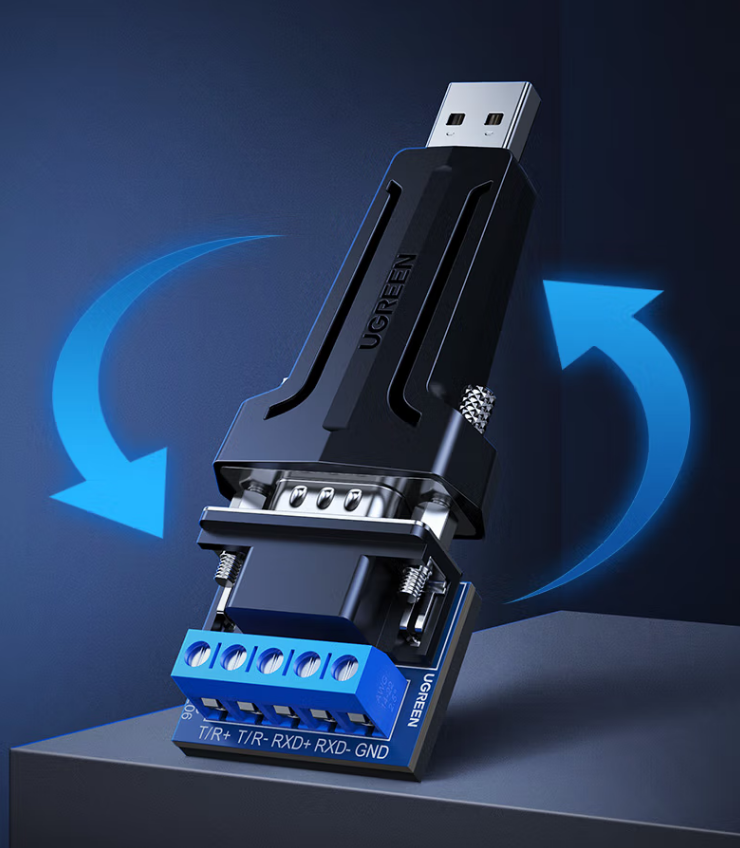 绿联80438USB2.0转RS-485/422串口转换器