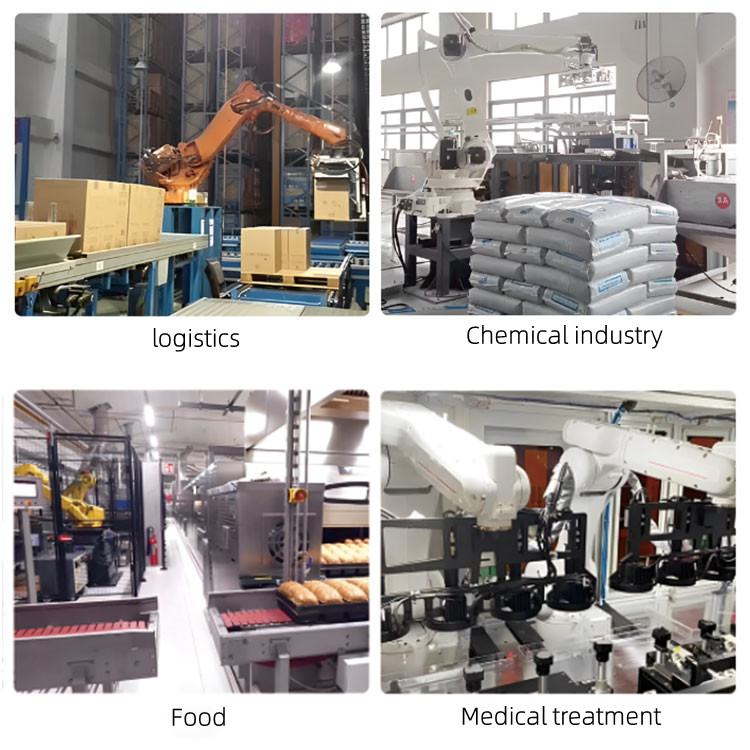 Flexible palletizing workstation, efficient replacement of manual automatic palletizing